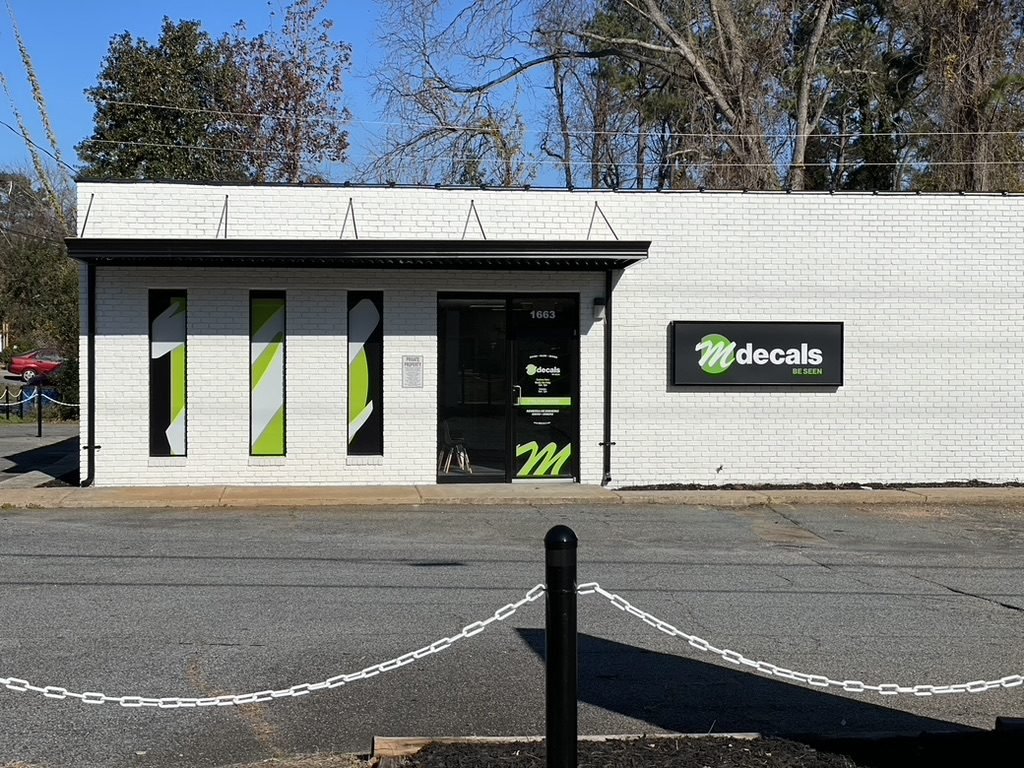 MDecals Storefront Studio Marietta GA